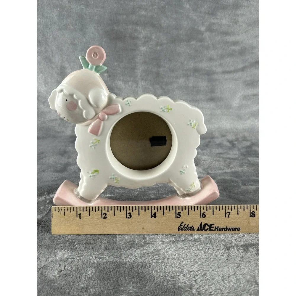 Charpente Lamb Ceramic Picture Frame Designed By Kathy Orr Nursery Decor Baby